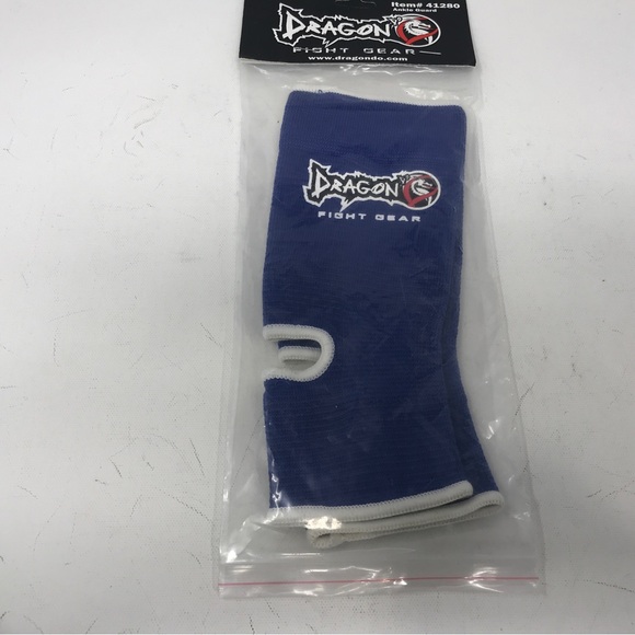 Dragon Do Washable Ankle Support Guard, Unisex Adult Size XS - Blue/White - Picture 4 of 8